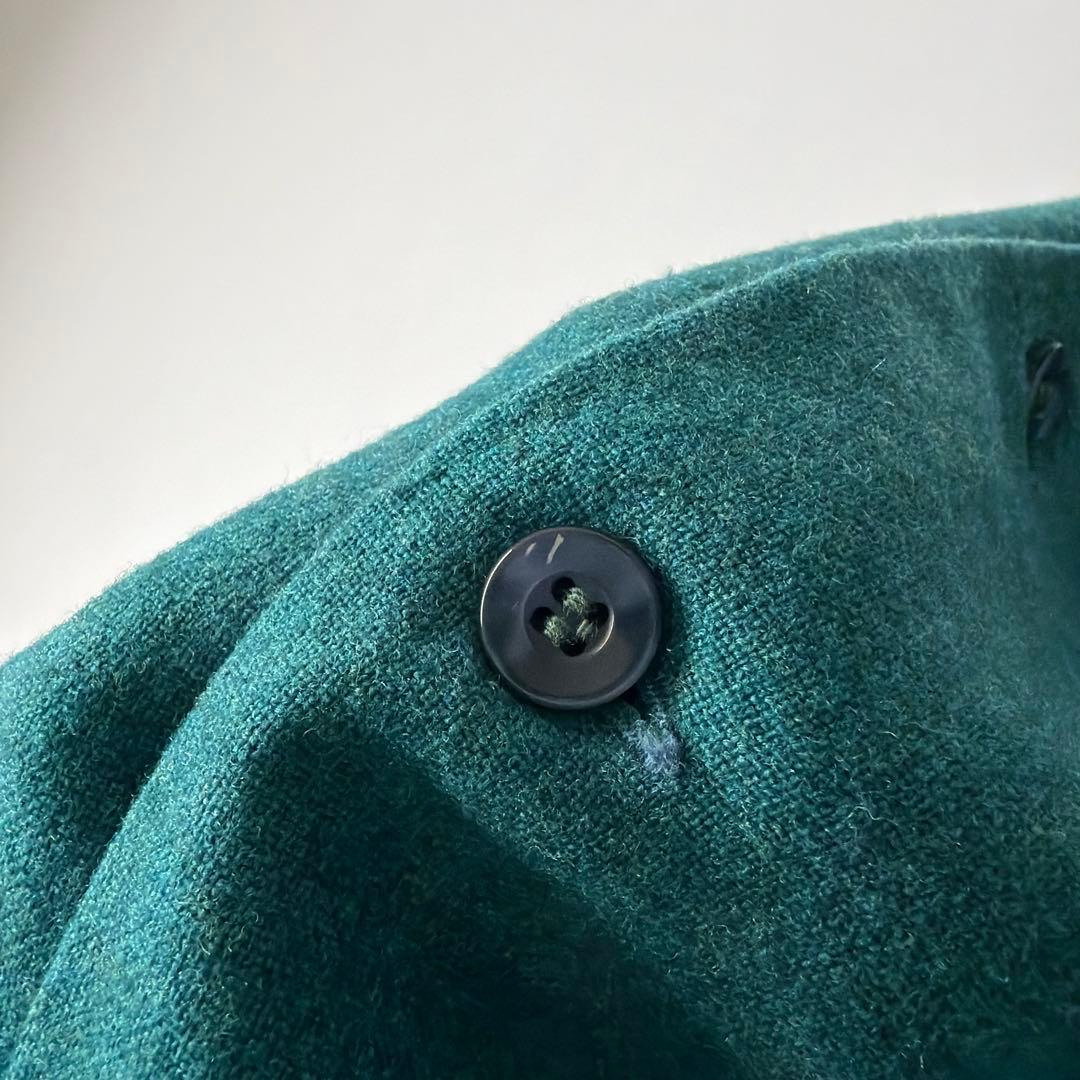 〜60s ペンドルトン オープンカラー ボードシャツ ウールシャツ 無地 単色