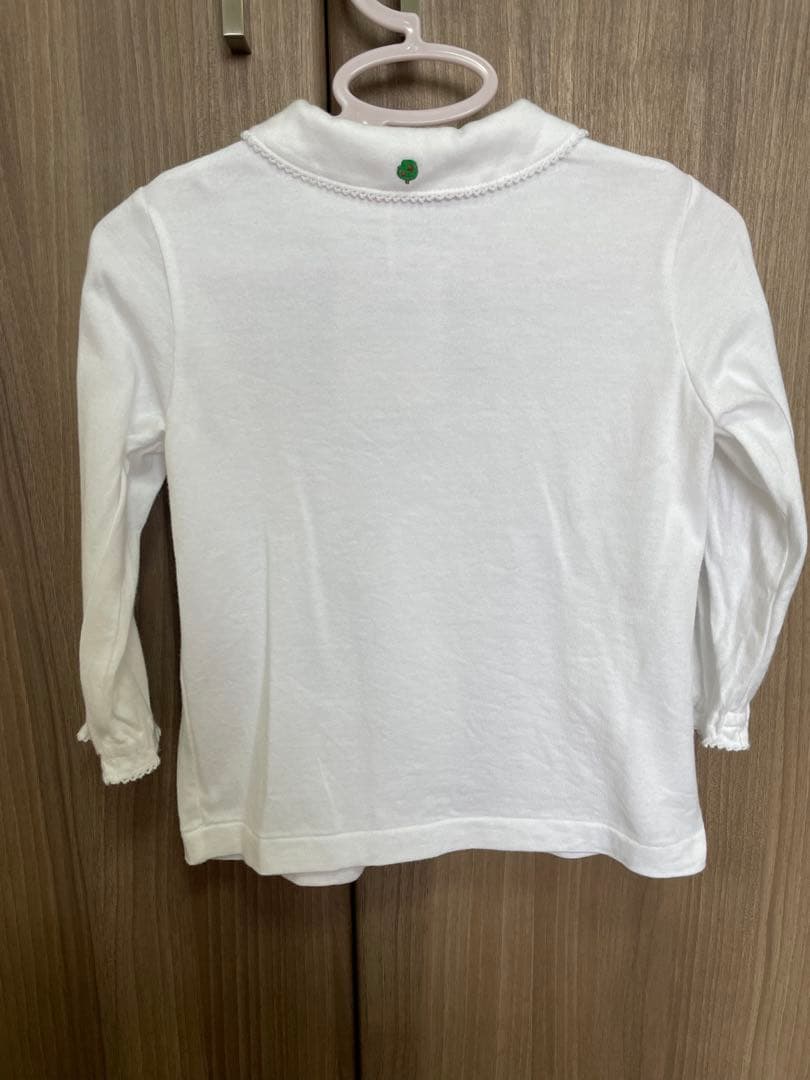 新品未使用　ファミリア ジャンパースカート　ブラウス　セット　90