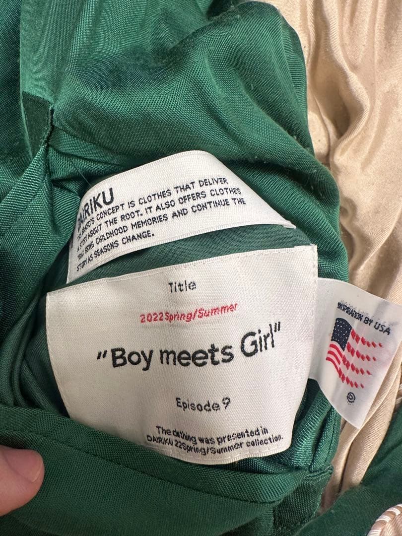 ジャケット・アウター 22ss \" DAIRIKU \" Hamadar Ska Jumper