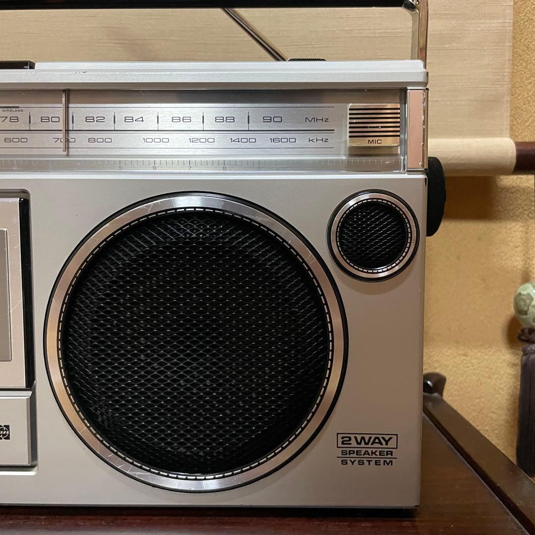 National／ラジカセ／RX-1650／メンテナンス済み／メンテセット付