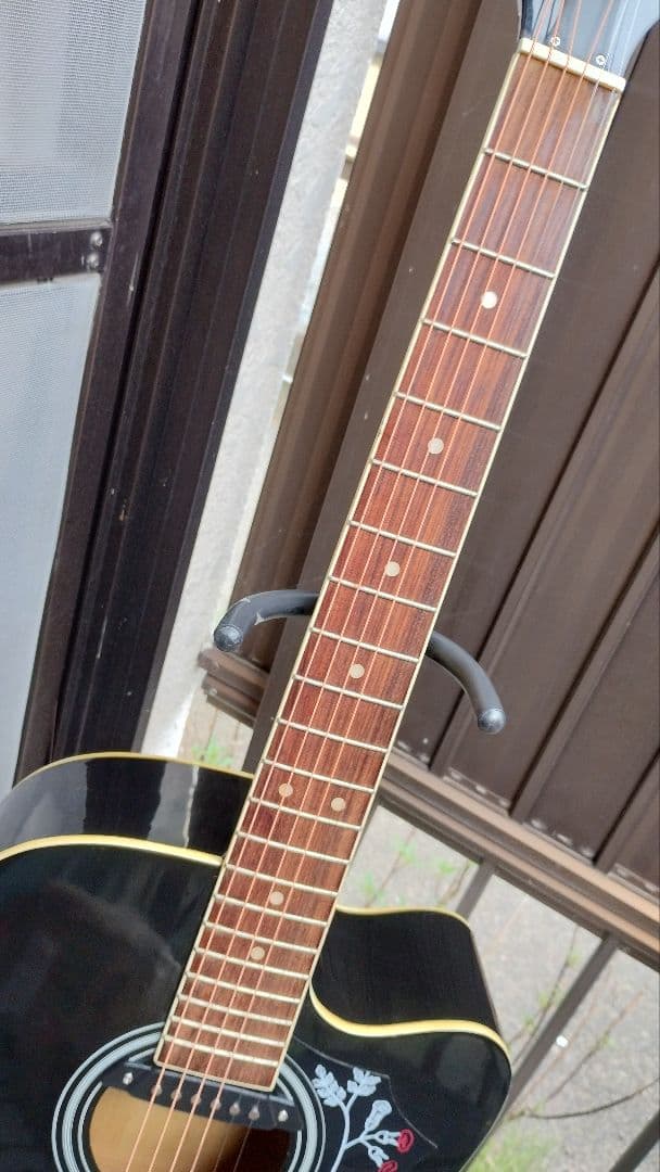 超美品 Epihone ハミングバード カッタウェイ Wピックアップ エレアコ