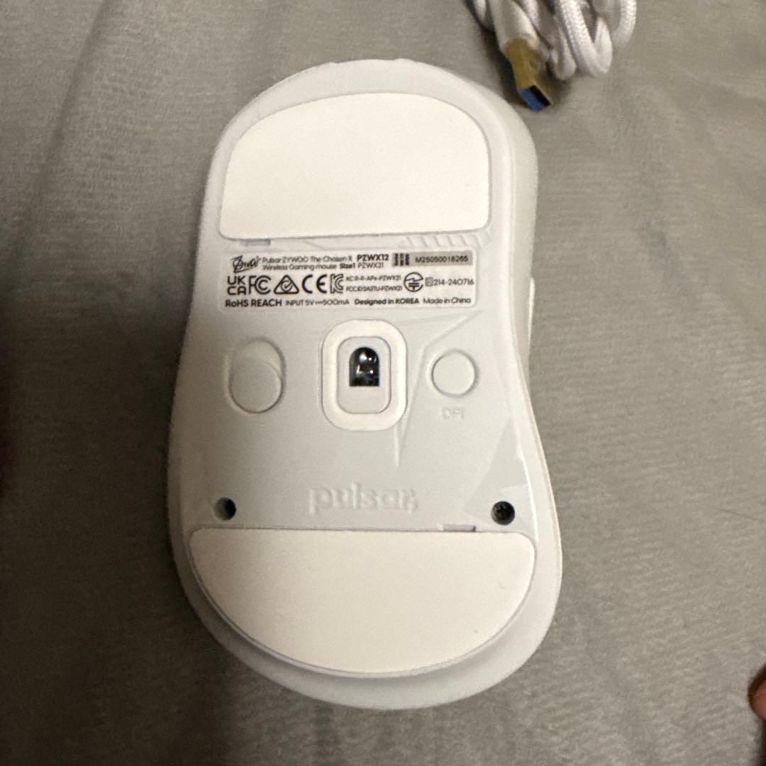 Zywoo THE CHOSEN MOUSE MINI ホワイト