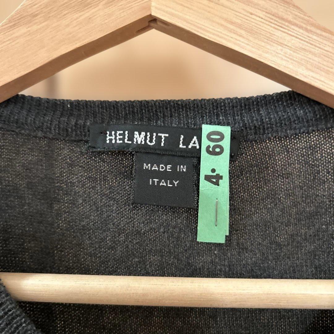 HELMUT LANG 本人期 ダークグレー ノースリーブベスト