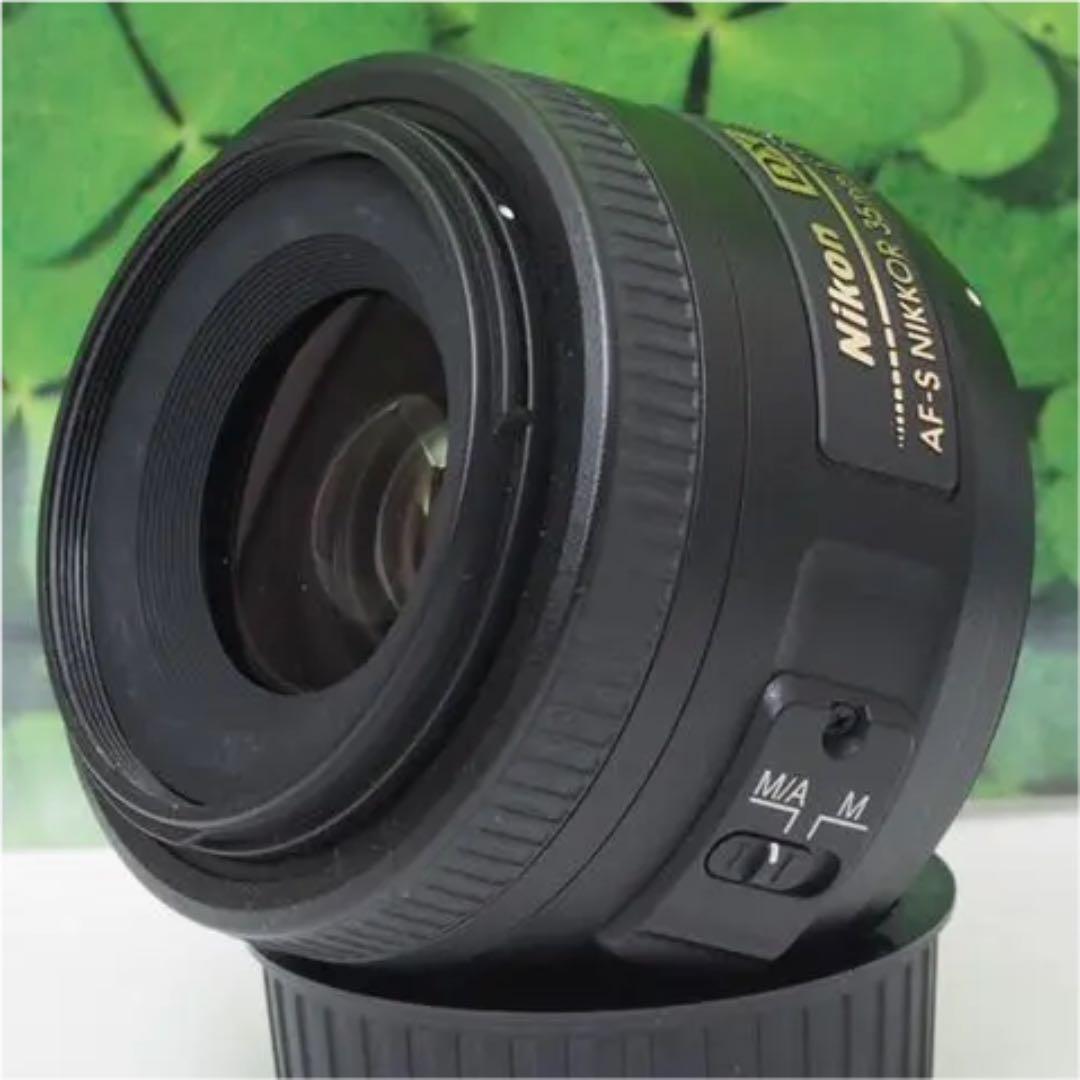 【美品】ニコンNIKKOR 35mm f/1.8G単焦点 ❤️背景ぼかし神レンズ