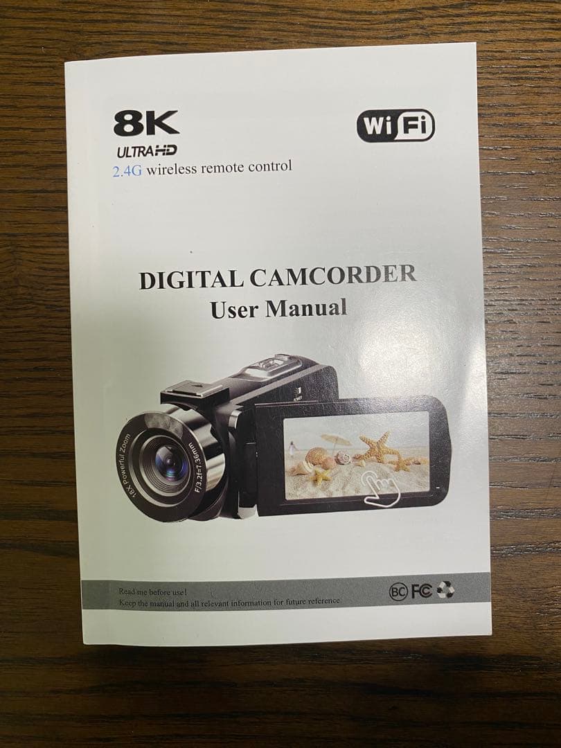 8K Ultra HD 64MP ビデオカメラ　YouTubeカメラ