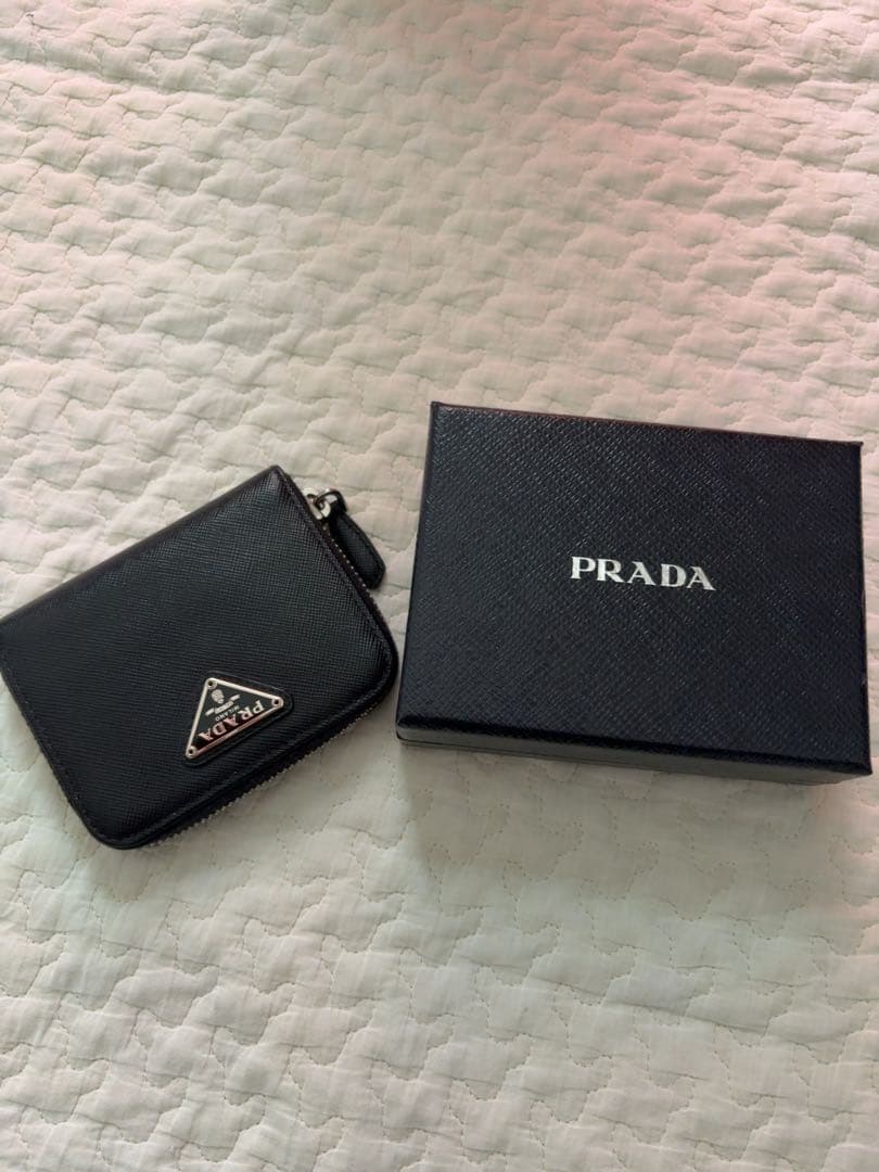 【美品】PRADA ブラック ケース カードケース プラダ
