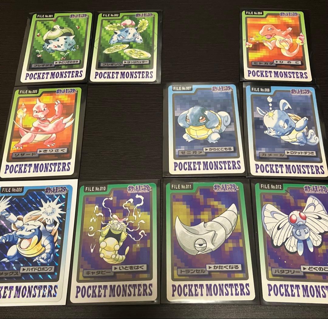 ポケモンカードダス 1997 バンダイ版 142種セット【ミュウ・ミュウツー有】