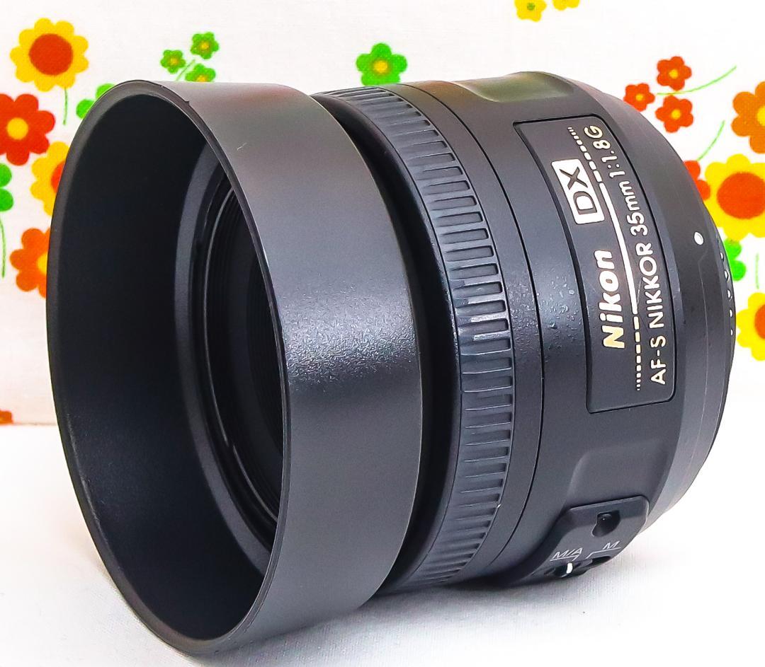美品☆Nikon AF-S 35mm f/1.8G☆付属品付き♪☆大人気単焦点