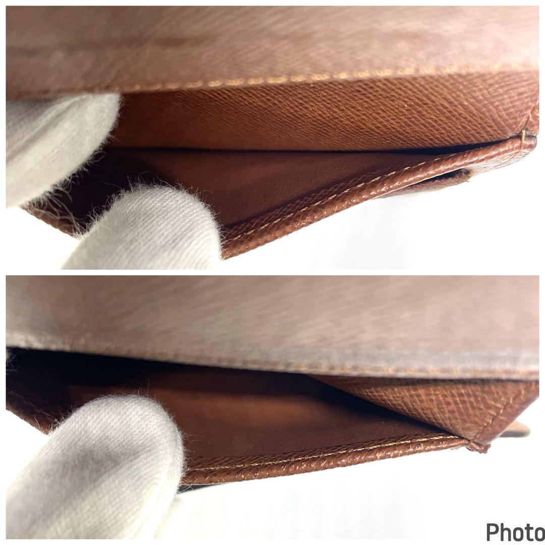 ルイヴィトン モノグラム ポルトモネ ビエ カルトクレディ Wホック 財布