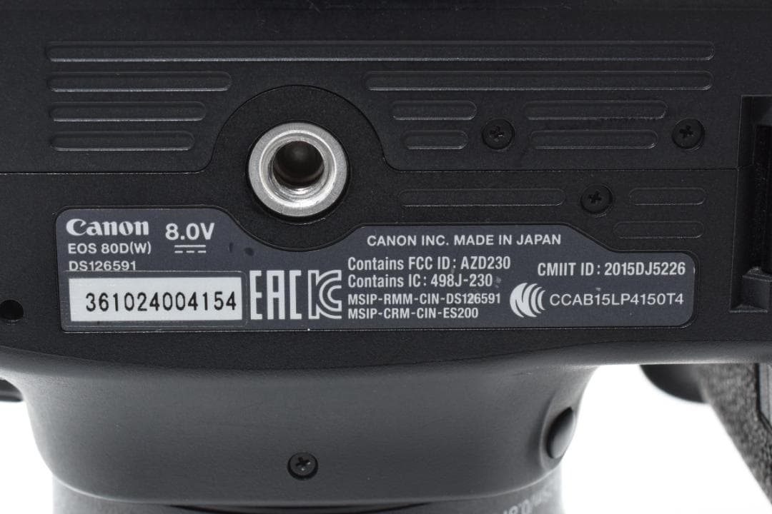 ■美品■Canon キヤノン EOS 80D 18-55mm IS STM