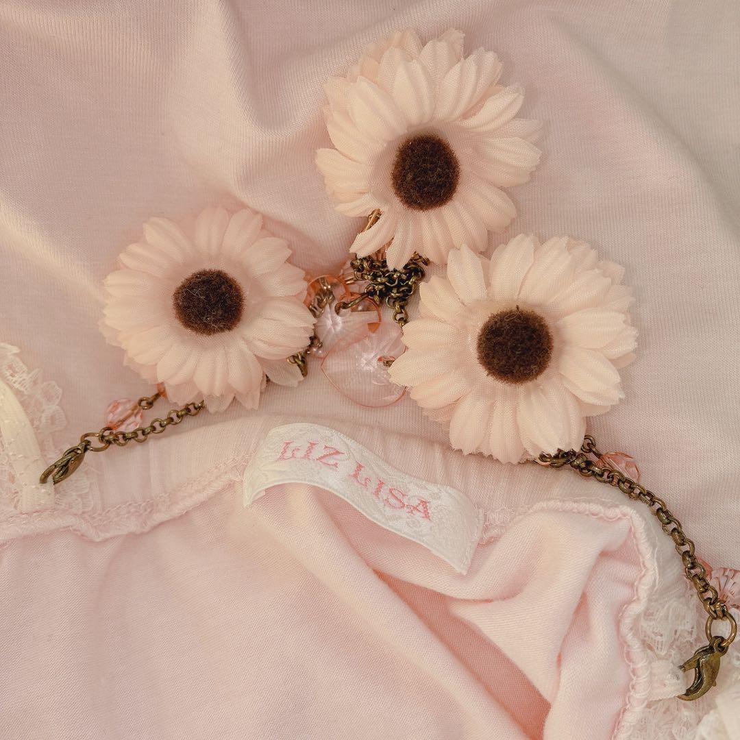 y2k LIZ LISA チャーム付き キャミソール 姫ギャル ウィッシュコア