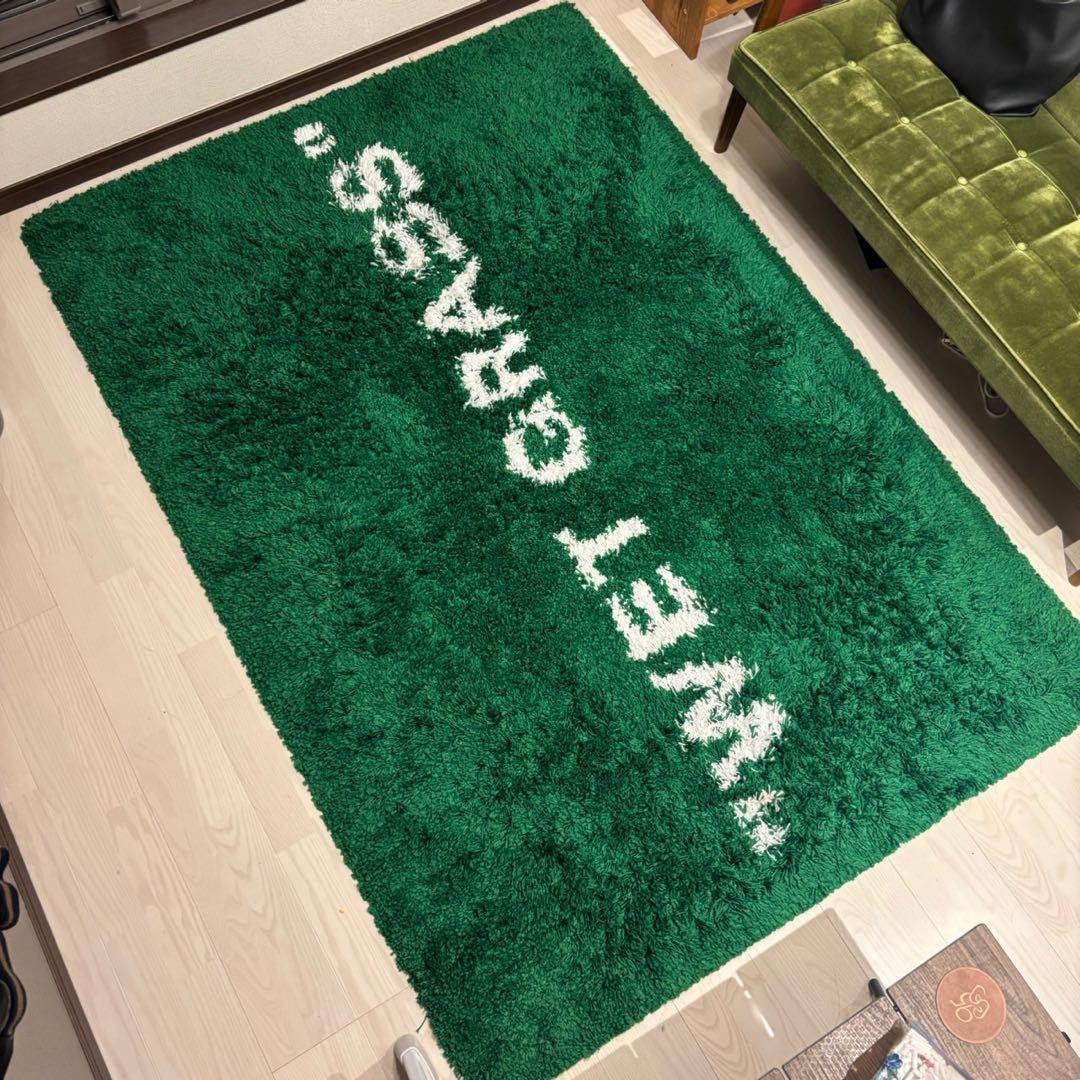 IKEA×Virgil Abloh MARKERAD“WET GRASS”ラグ