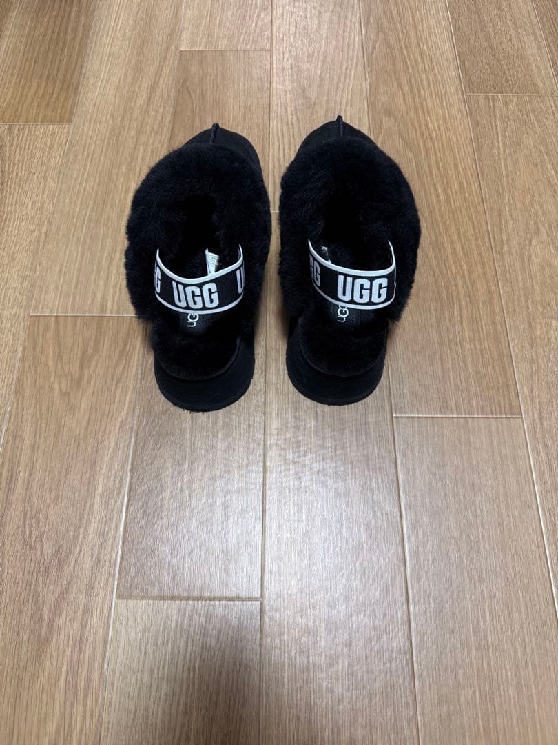 【UGG】Funkette Black 24.0cm※箱無し