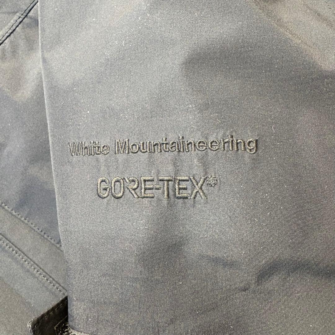 美品　ホワイトマウンテニアリング　マウンテンパーカー　ゴアテックス　黒　メンズ