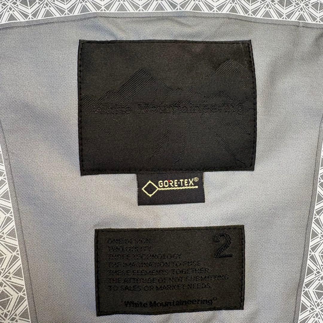 美品　ホワイトマウンテニアリング　マウンテンパーカー　ゴアテックス　黒　メンズ