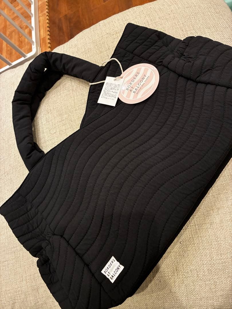 【shiii】BORDERS at BALCONY キルティングバッグ