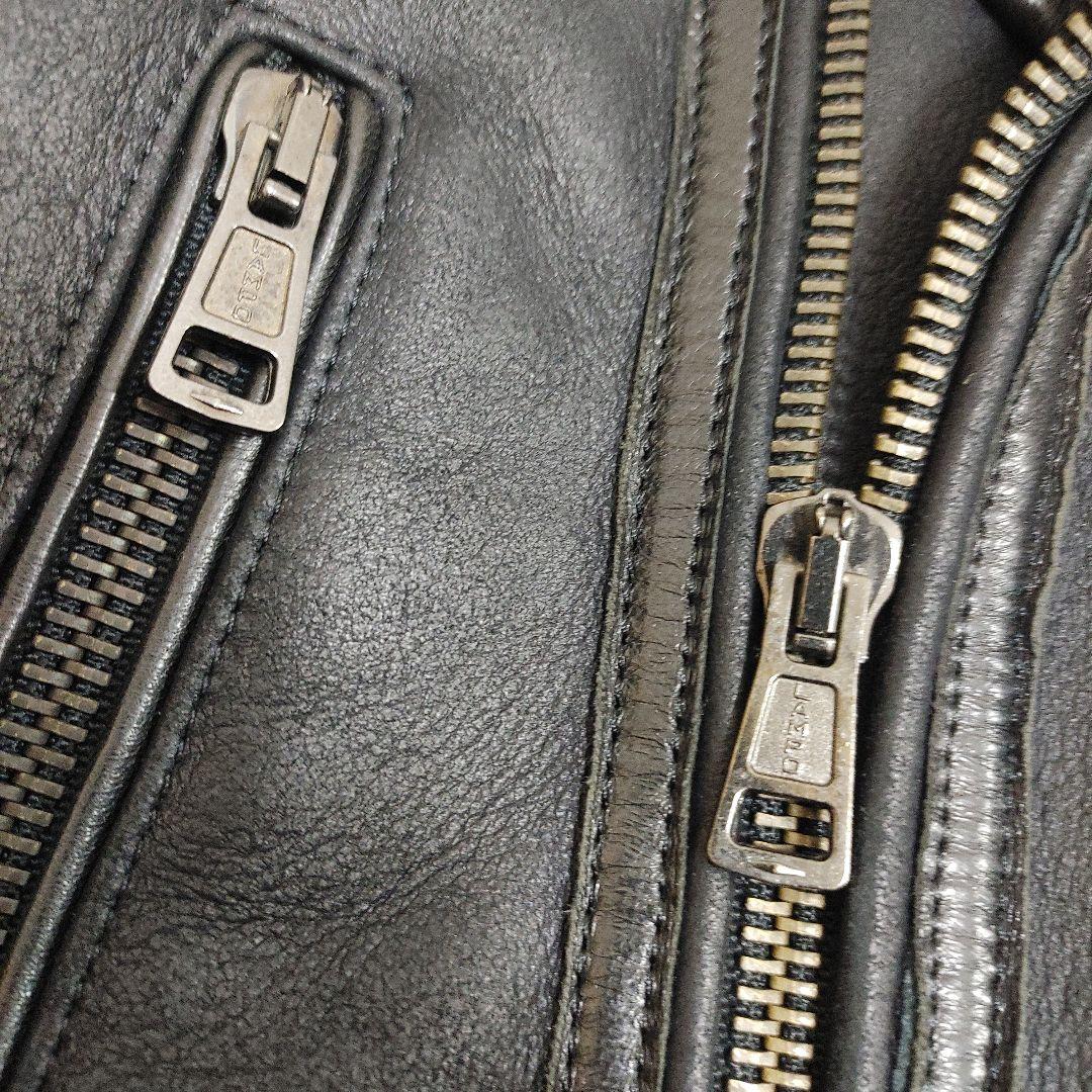 12日限定価格！5351プールオムディレクターズ羊革ムートンレザーライダース