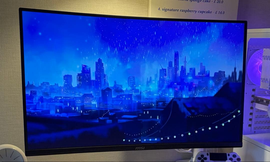 MSI 湾曲ゲーミングモニター MAG 276CXF 27インチ 280Hz