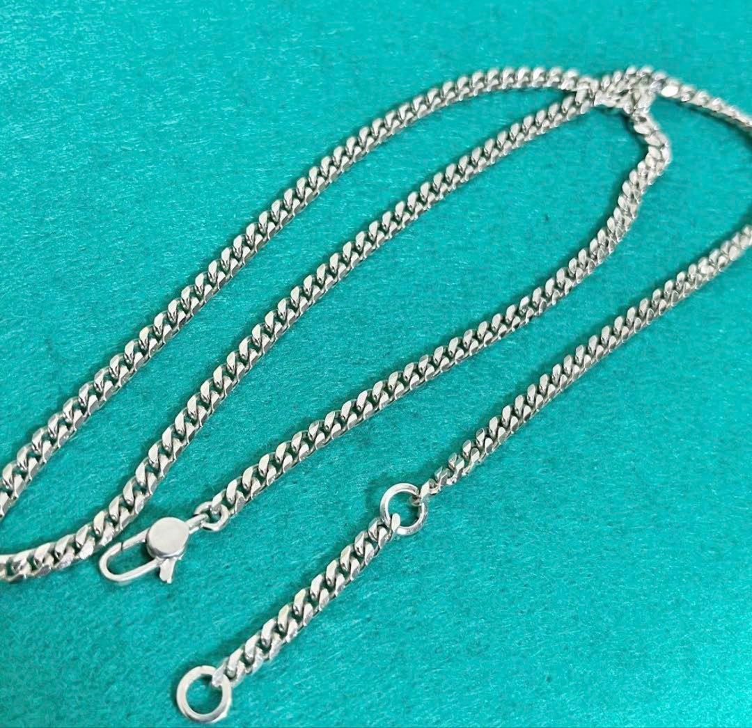 極美品‼️GUCCI 3ミリ　中太喜平チェーンネックレス