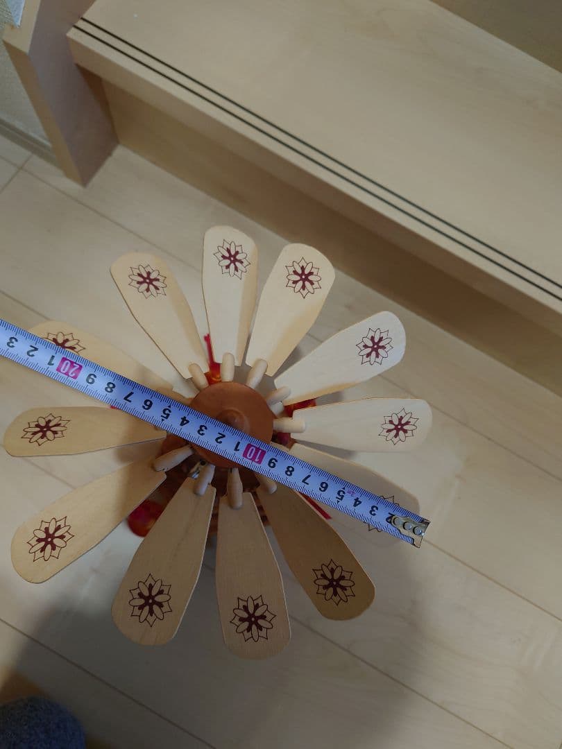 クリスマスピラミッド　木製飾り　アンティーク 　クリスマス　置物