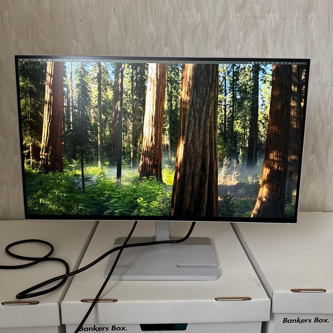 L27h-4A（27型/QHD/2560x1440/IPS/USB-C給電