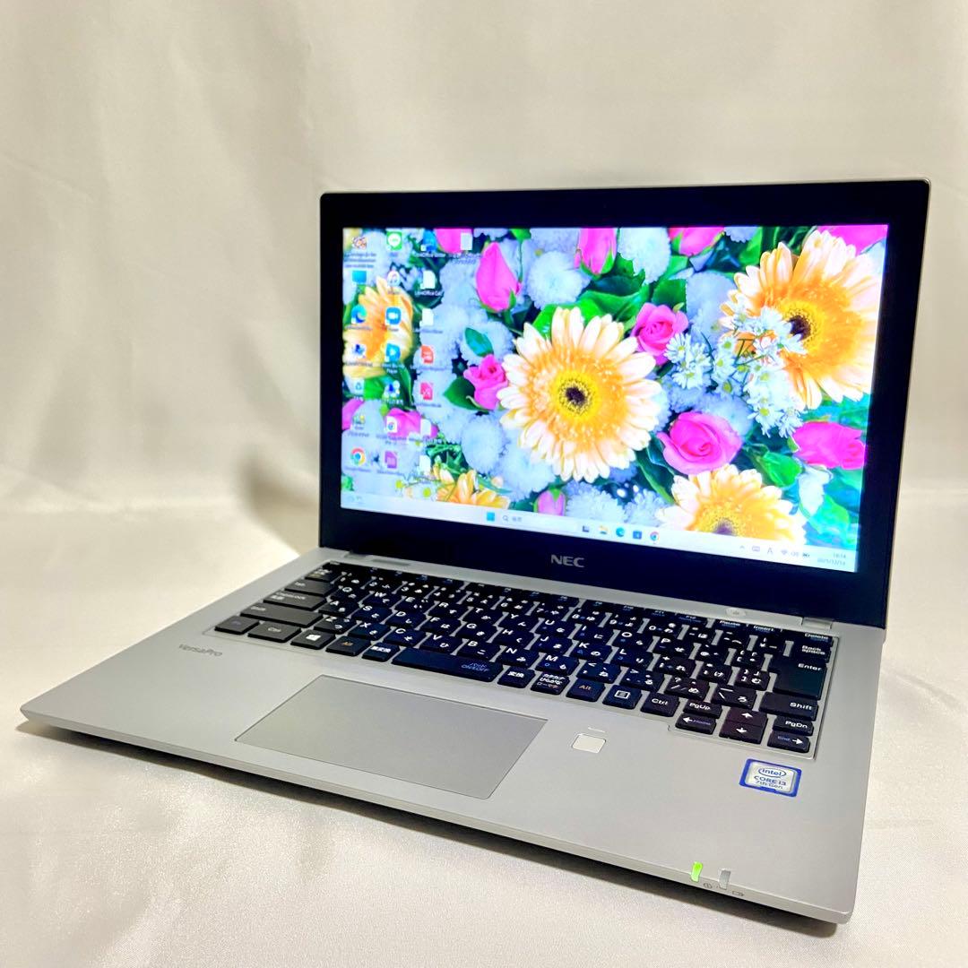 Windows11✨高速SSD✨NEC ノートパソコン✨持ち運び便利 初心者ok