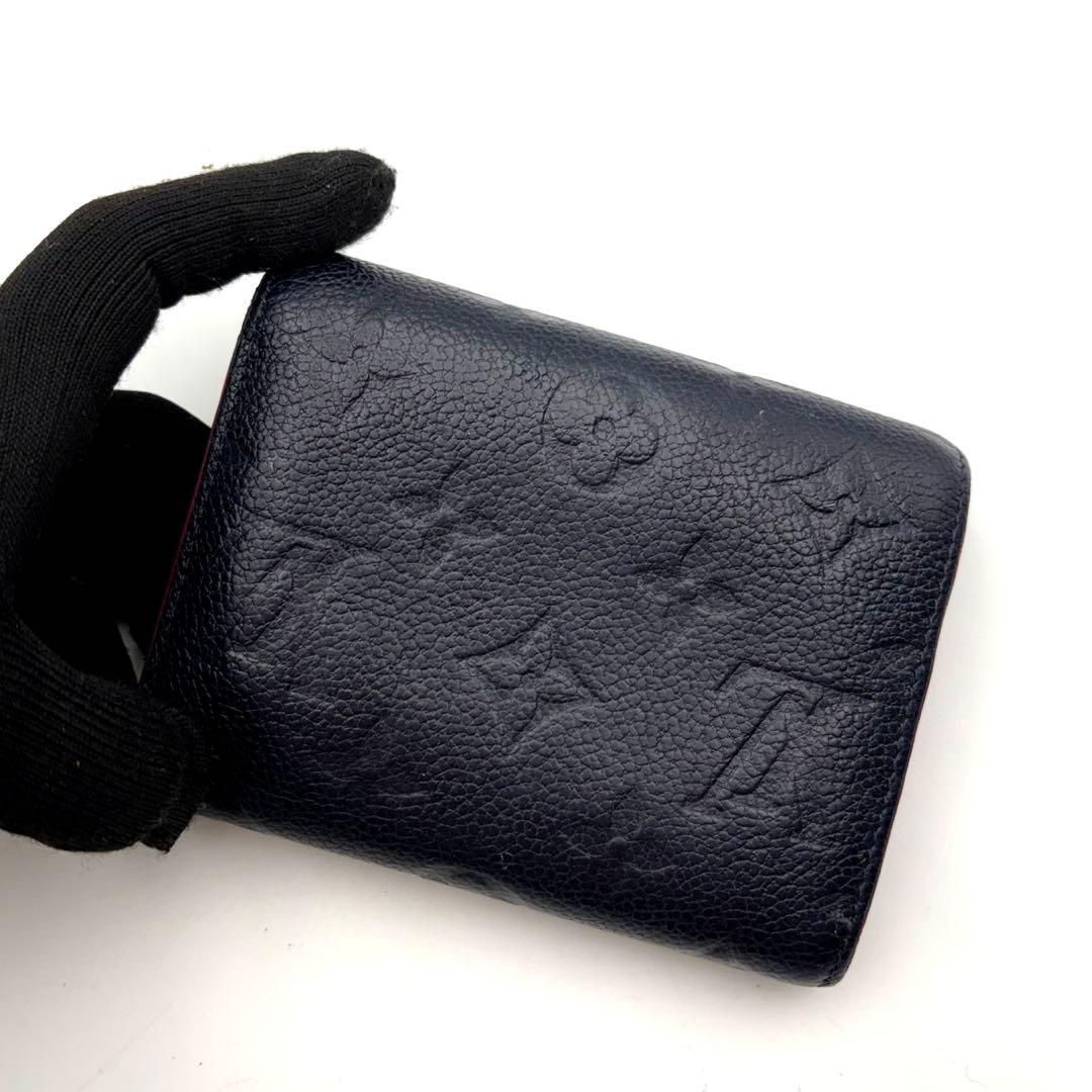 IC搭載　ヴィトン ポルトフォイユ ヴィクトリーヌ アンプラント　紺