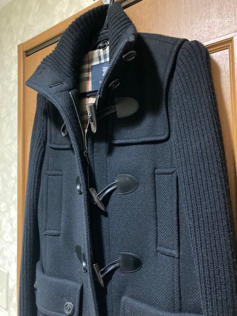 BURBERRY バーバリー ロンドン ダッフルコート レディース ブラック