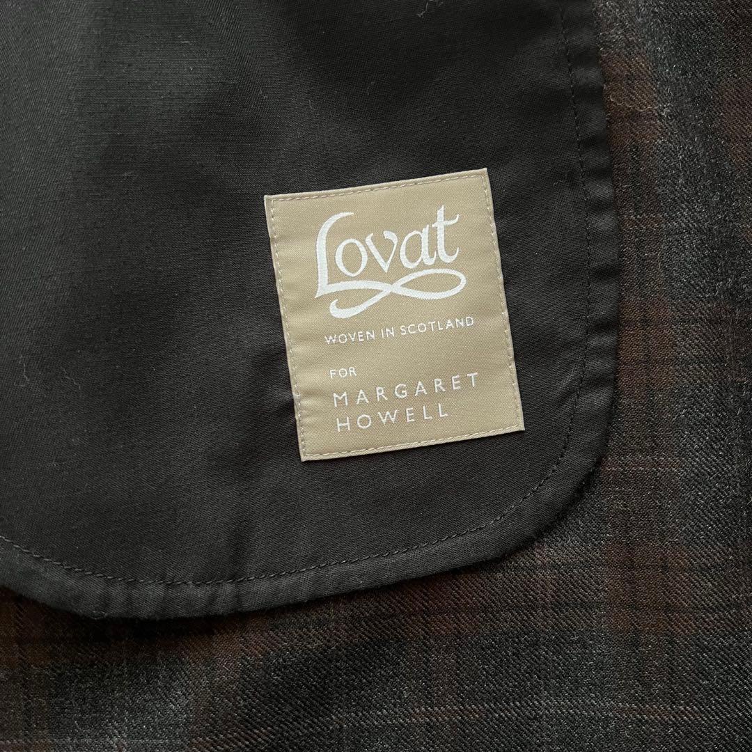 MARGARET HOWELL PLAID WOOL チェックスカート I