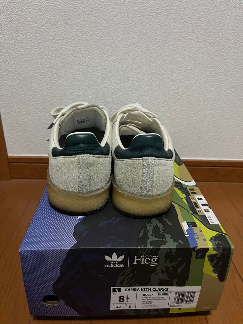 adidas Samba Kith Clarks 8.5（26.5）