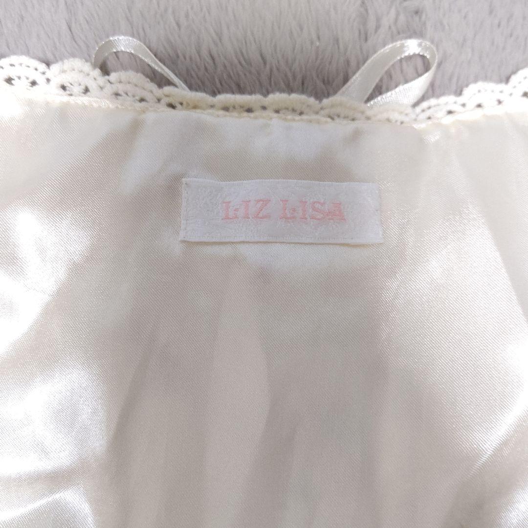 LIZ LISA フラワープリント ノースリーブワンピース