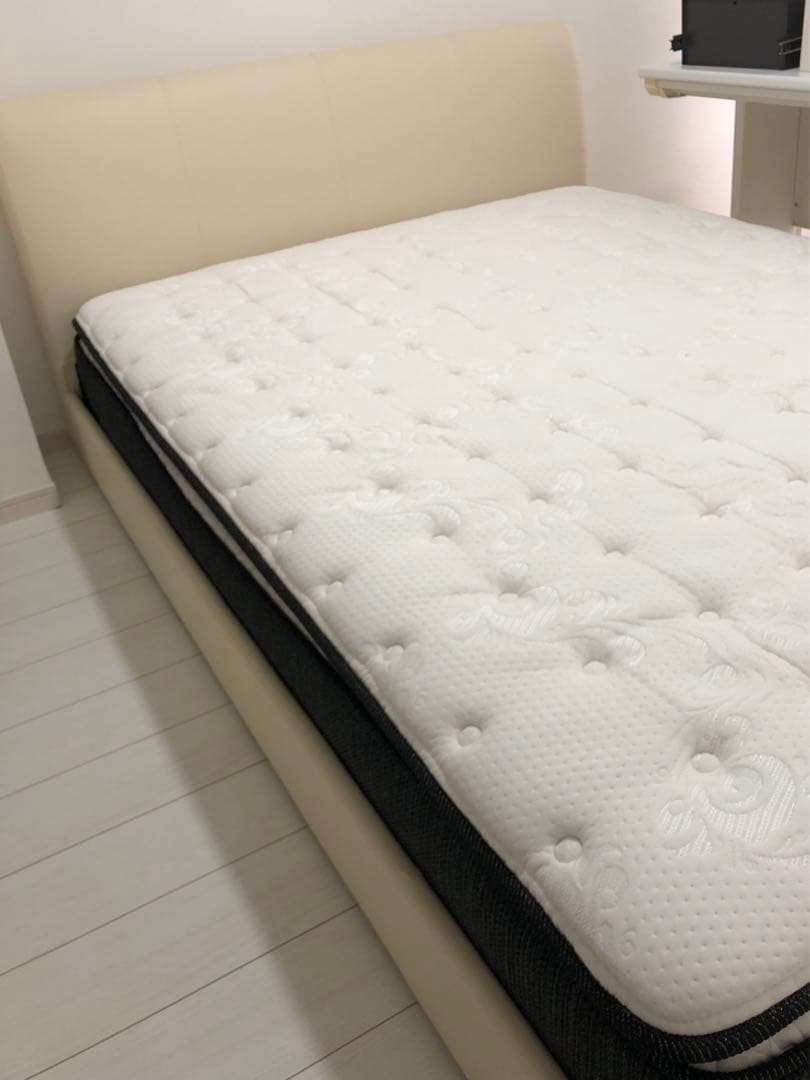 【セット販売】ニトリ ダブルサイズのベッドフレームとマットレス