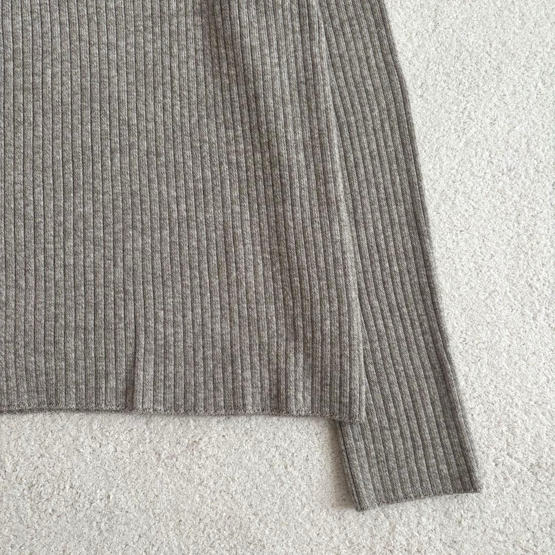 美品◆ドゥーズィエムクラス　エヴリデイアイライク　リブ ニット タートルネック