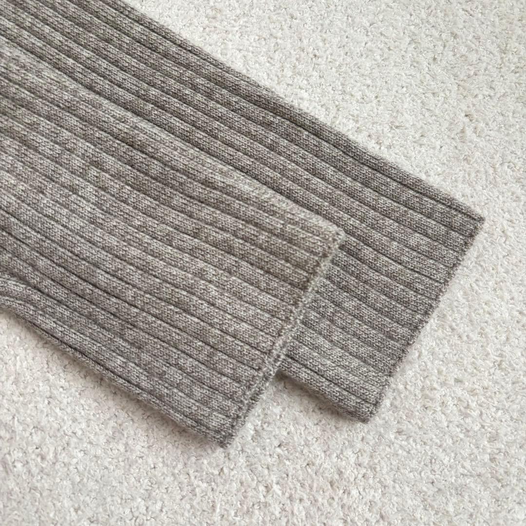 美品◆ドゥーズィエムクラス　エヴリデイアイライク　リブ ニット タートルネック