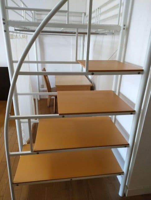 【yamayama】ロフトベッド　階段付　美品　取説あり