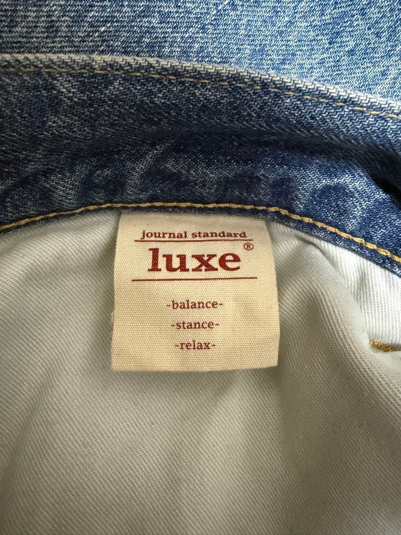 journal standard luxe 130Zデニム タックラウンドPT