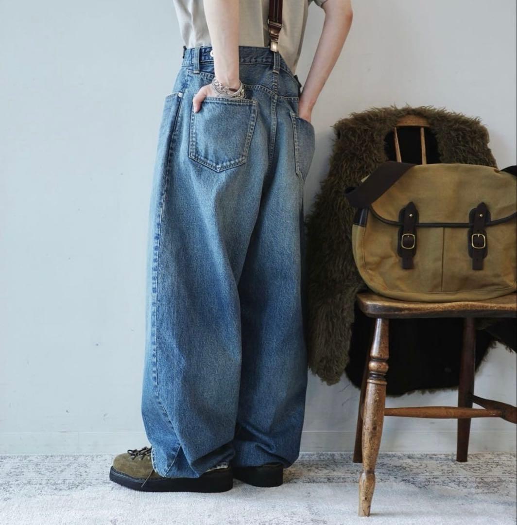 journal standard luxe 130Zデニム タックラウンドPT