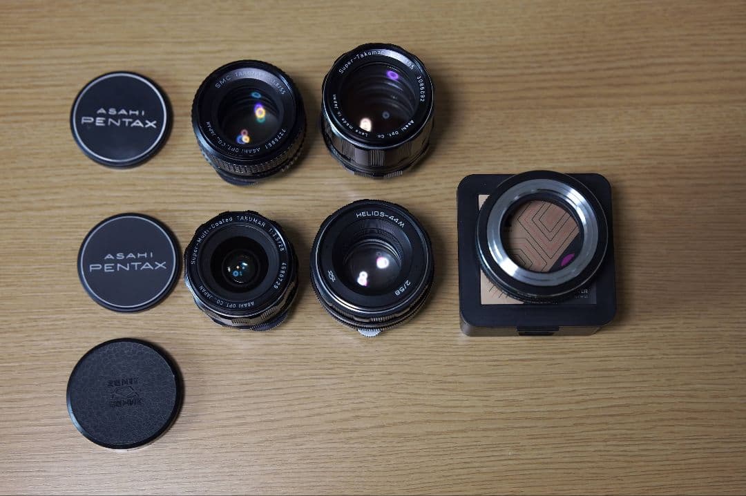 HELIOS,TAKUMAR オールドレンズ まとめ売り