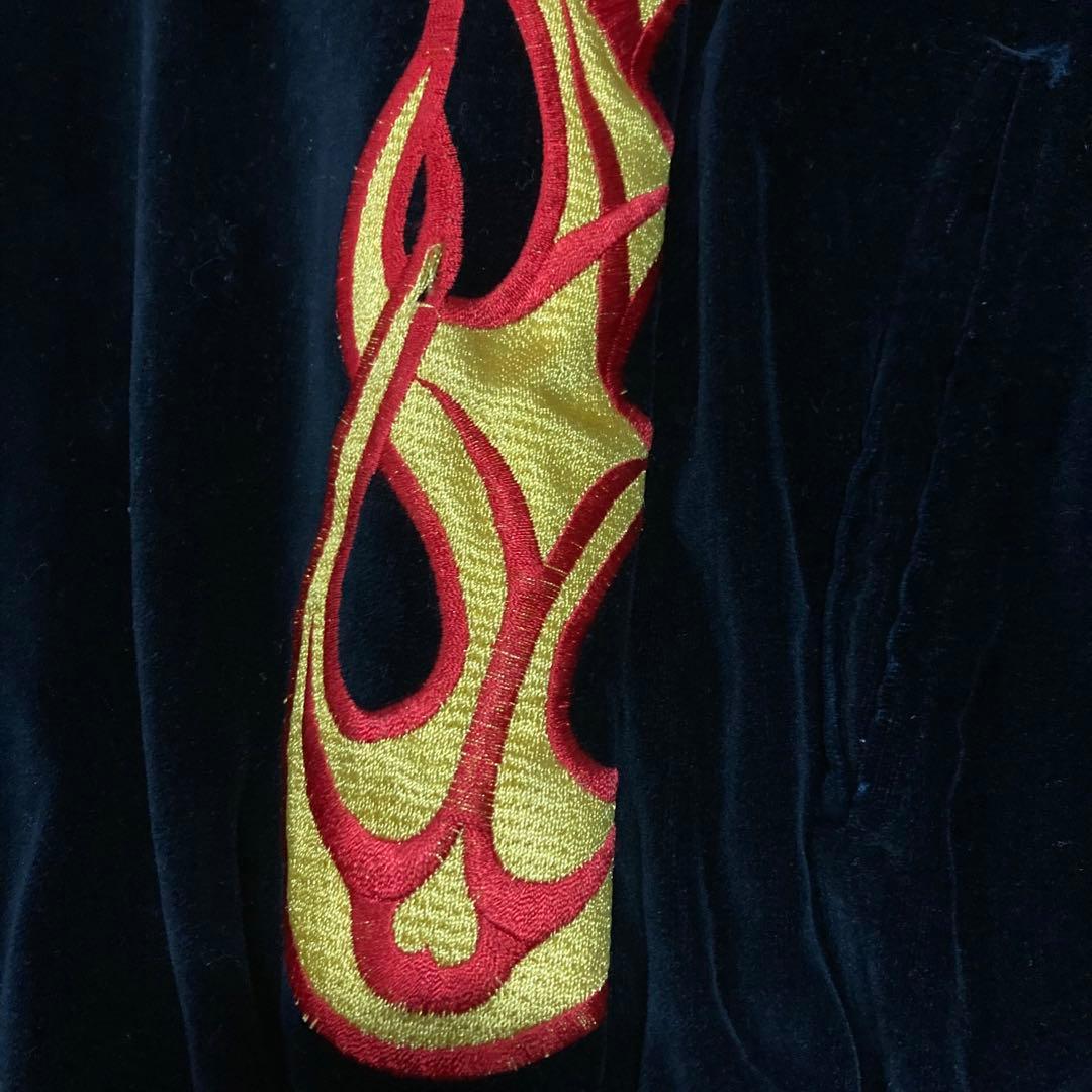 80s ヴィンテージ　別珍　スカジャン　ベロア