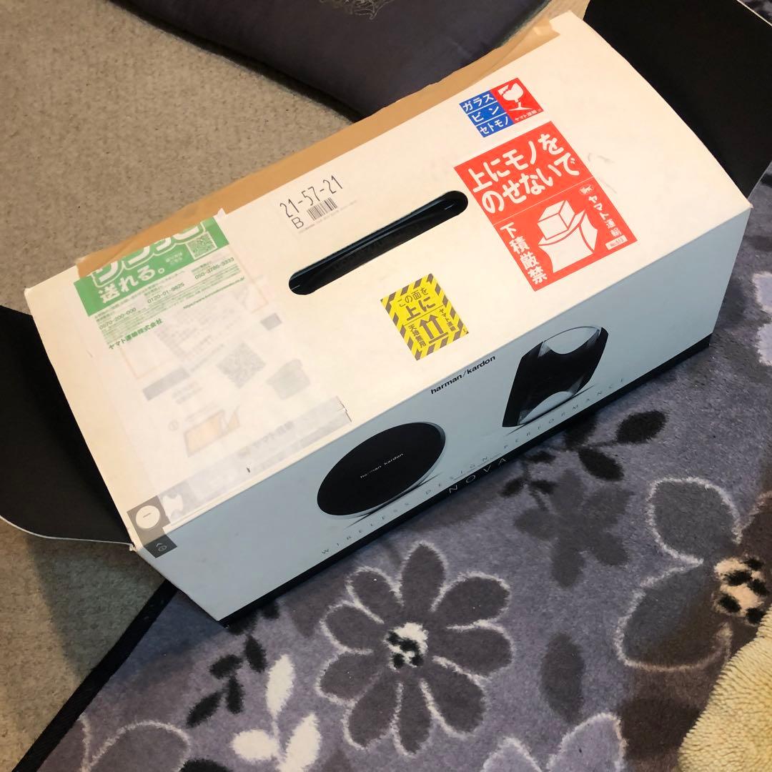 美品　harman/kardon NOVA スピーカー ブラック