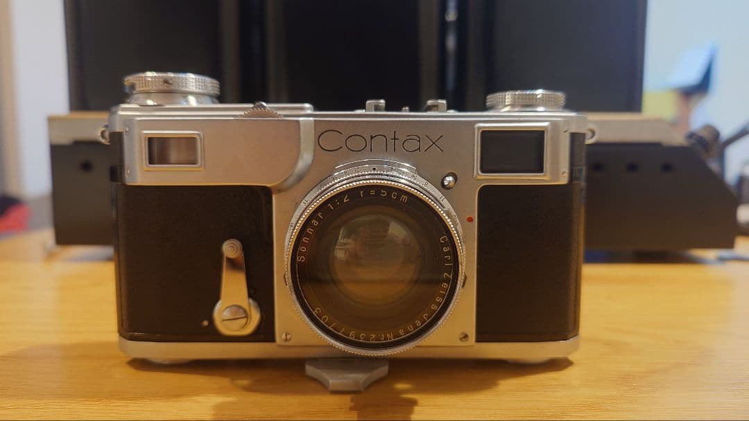 て*て様 Contax レンジファインダーカメラ シルバー/ブラック