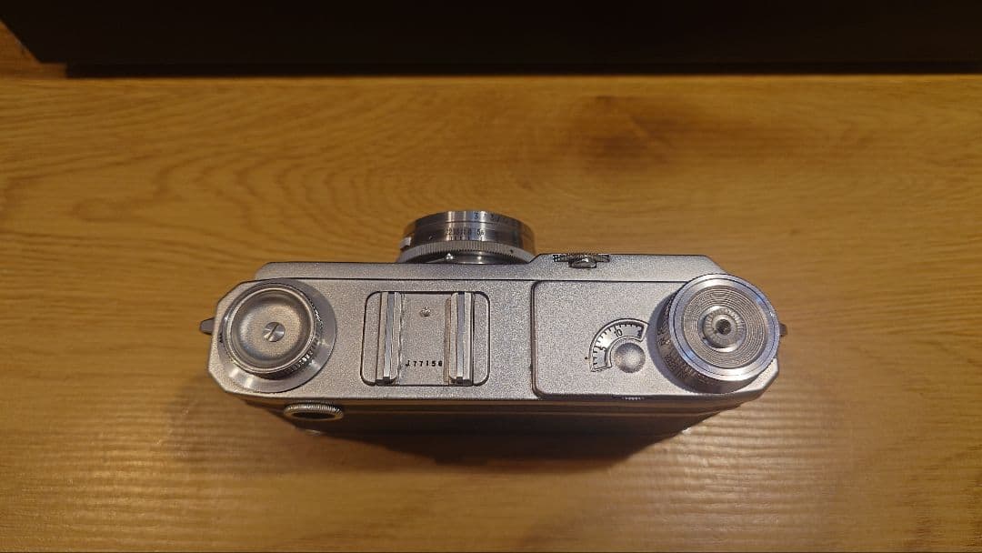 て*て様 Contax レンジファインダーカメラ シルバー/ブラック