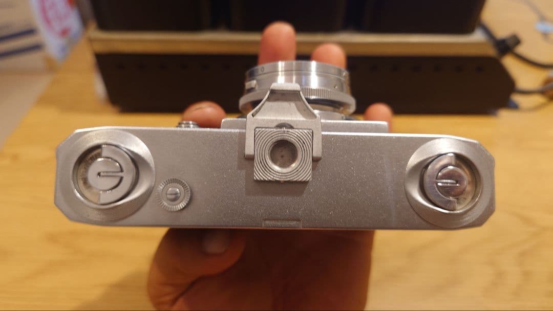 て*て様 Contax レンジファインダーカメラ シルバー/ブラック