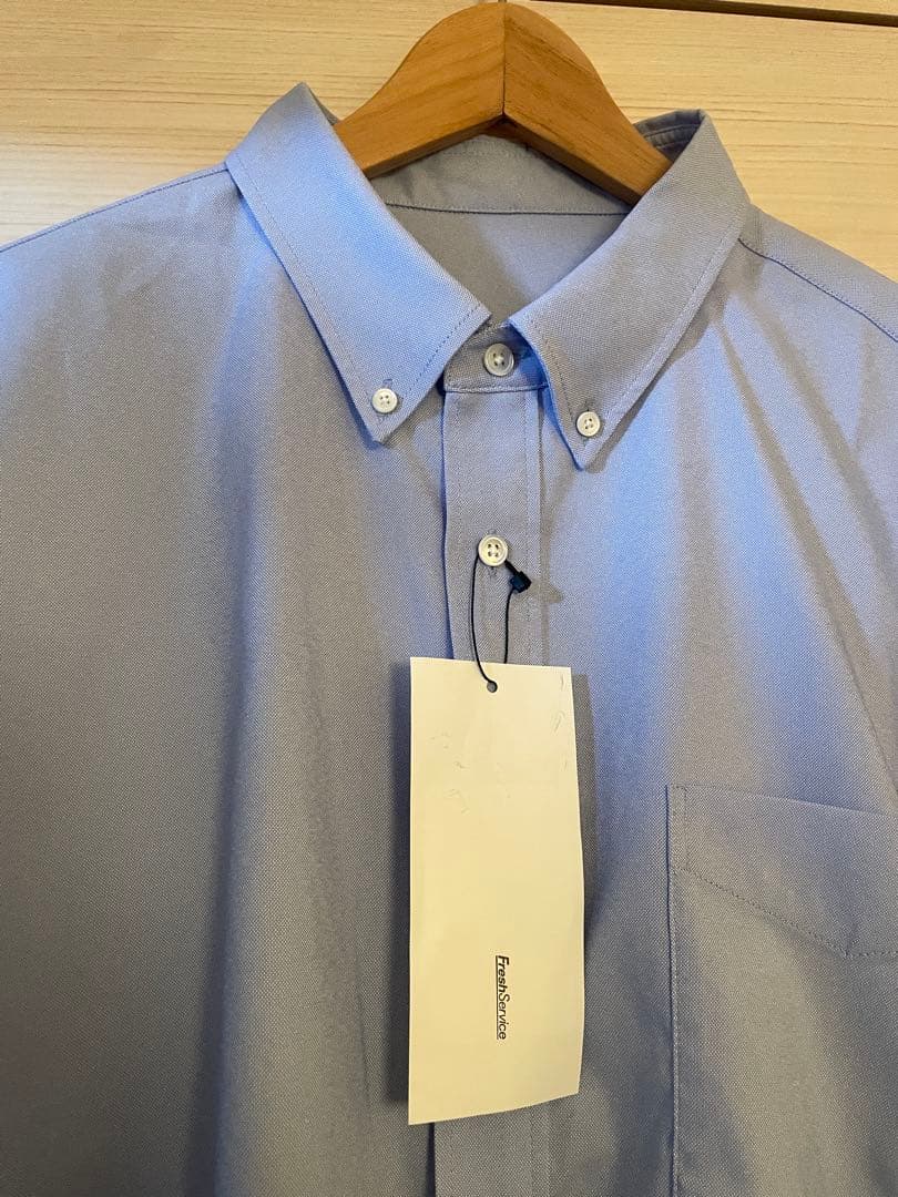 【新品】 FreshService オックスフォードシャツ　ブルー