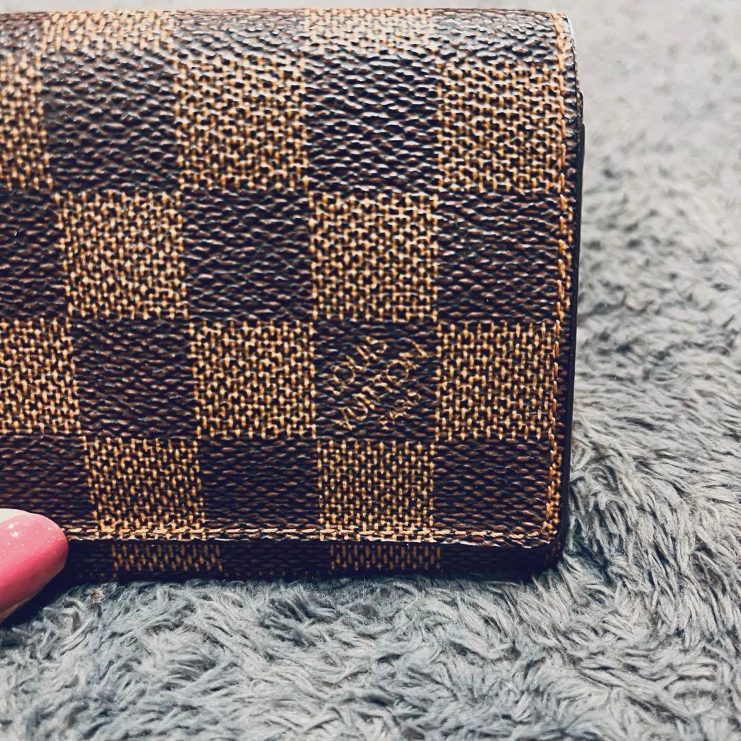 ルイヴィトン アンヴェロップカルトドゥヴィジット ダミエ 名刺入れ カードケース