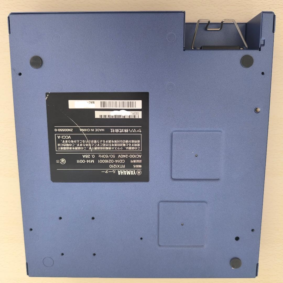 YAMAHA RTX1210 (Rev.14.01.42) 初期化済