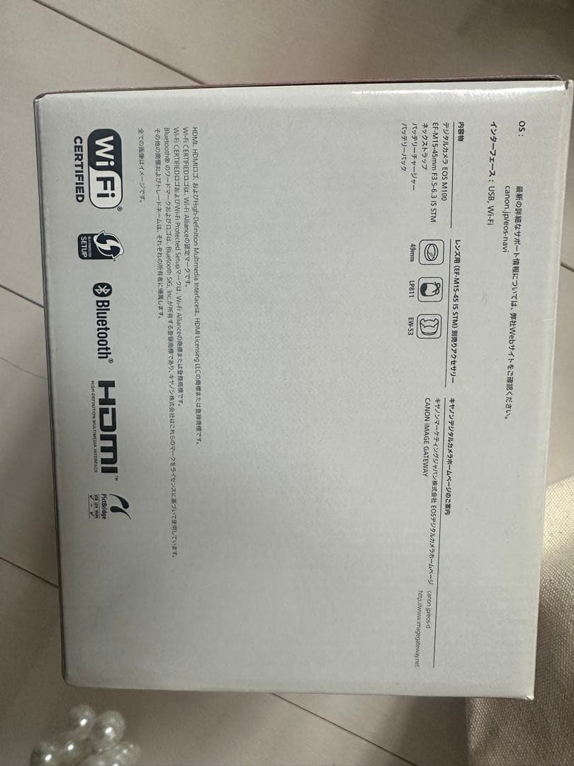 Canon EOS M100 ミラーレスカメラ 15-45mmレンズ付き