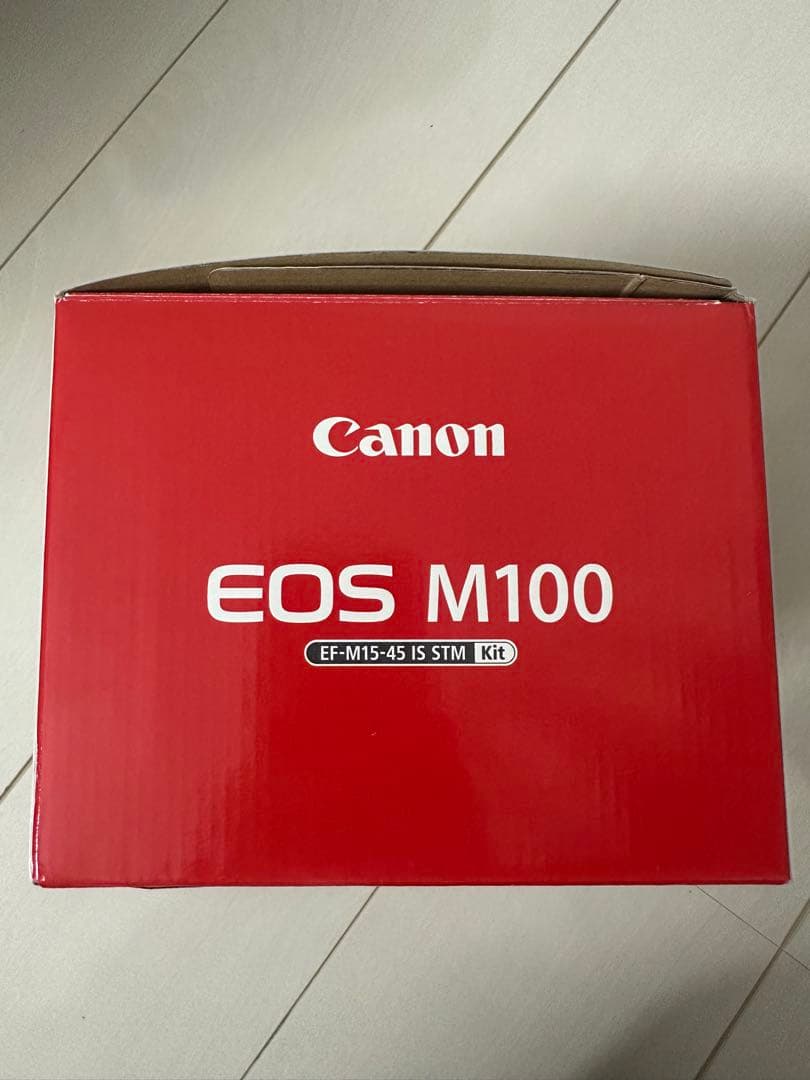 Canon EOS M100 ミラーレスカメラ 15-45mmレンズ付き