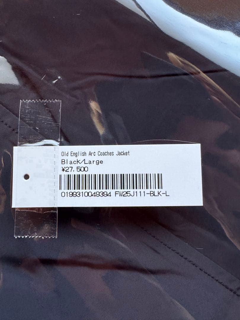 新品　supreme Old English コーチジャケット