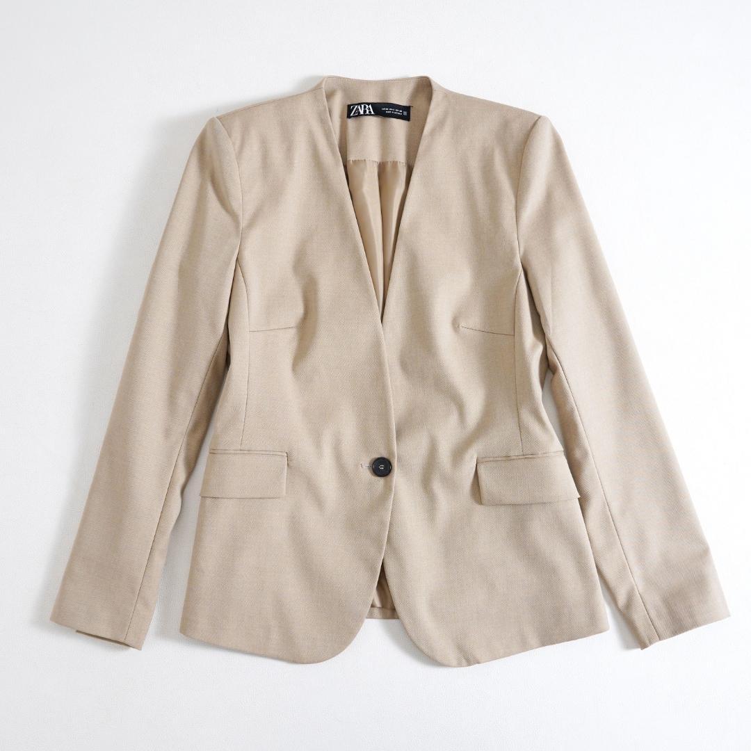 409t*専用 美品 ザラ ZARA ノーカラージャケット パンツ スーツ